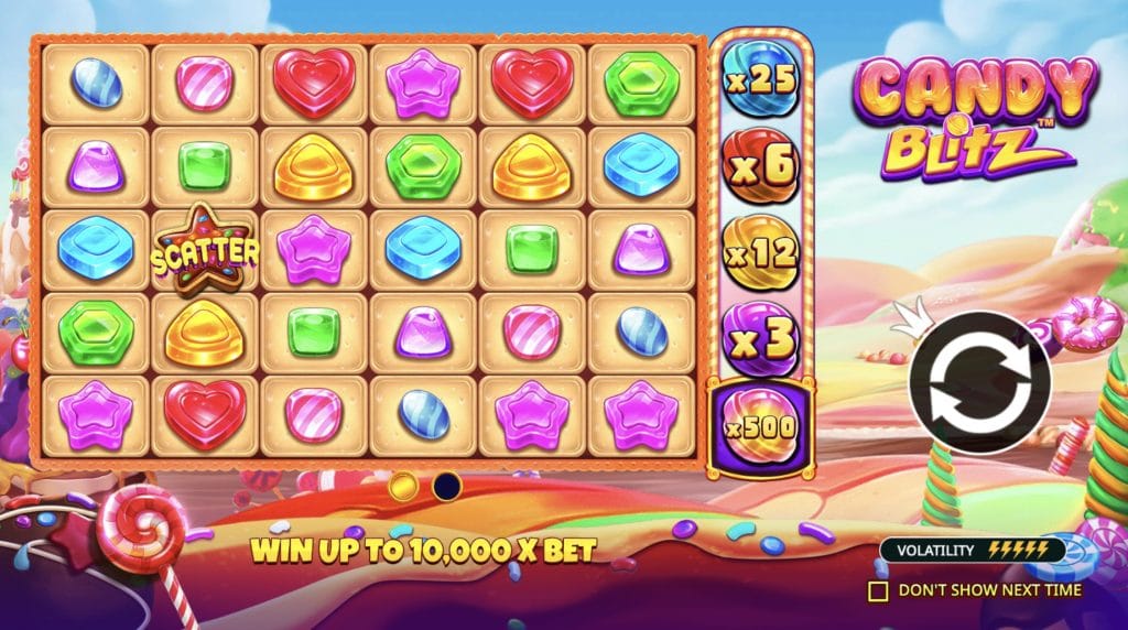 Candy Blitz Home Screen